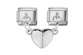 Silver Heart Magnet (Big)