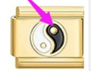 Gold Yin & Yang