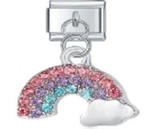 Gem Rainbow Charm