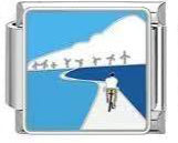 Cycling at Beach