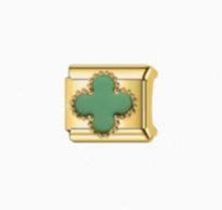 Jade green Clover