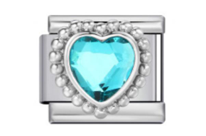 Blue Gem Heart