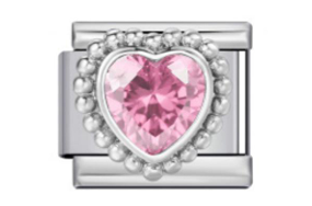 Pink Gem Heart