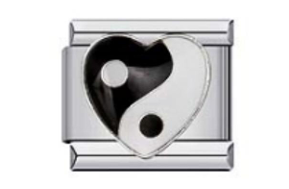 Ying & Yang heart