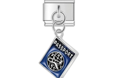 Passport with chain
