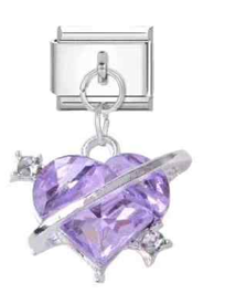 Starry Heart Charm