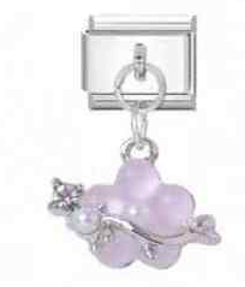 Amethyst Bloom Charm