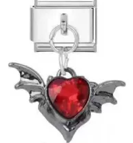 Devil's Heart Charm