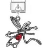 Crimson Fairy Charm