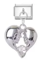 Silver Love Charm