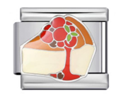 A Slice Of Strawberry Cake