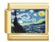 Gold Starry Night