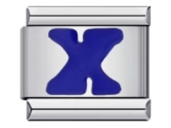 Blue X