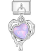Purple Melting Heart