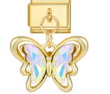 Gold butterfly Pendant