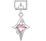 Pink Gem Polaris Pendant