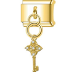 Gold Key Chain