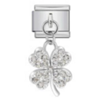 Silver Clover Chain