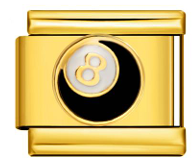 8 Ball - Gold