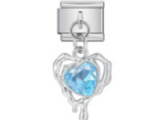 Sky Blue Melting Heart