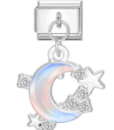 Starlit Moon Pendant