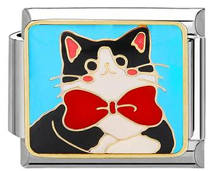 Cat with Ribbon
