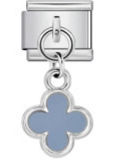 Blue Clover Pendant
