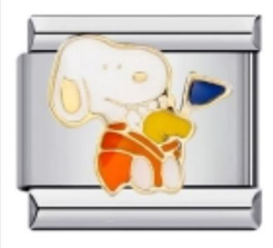 Snoopy with Flag
