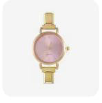Pink Gold Round Watch