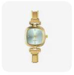 Light Green Gold Watch