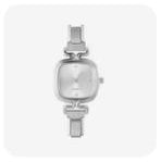 White Silver Watch